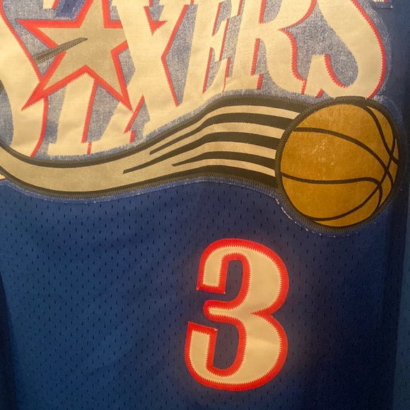 Vintage 76ers Allen Iverson Jersey - Picture 2 of 6